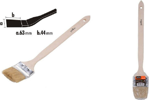 Pennello Angolare Piatta Per Pittura Radiatori Termosifone 63mm Setole 44mm 90304 Fai da te/Pitture trattamenti per pareti e utensili/Strumenti e attrezzi per verniciatura/Applicazione colore/Pennelli/Pennellesse Trade Shop italia - Napoli, Commerciovirtuoso.it