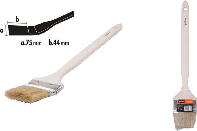Pennello Angolare Piatta Per Pittura Radiatori Termosifone 75mm Setole 44mm 90305 Fai da te/Pitture trattamenti per pareti e utensili/Strumenti e attrezzi per verniciatura/Applicazione colore/Pennelli/Pennellesse Trade Shop italia - Napoli, Commerciovirtuoso.it