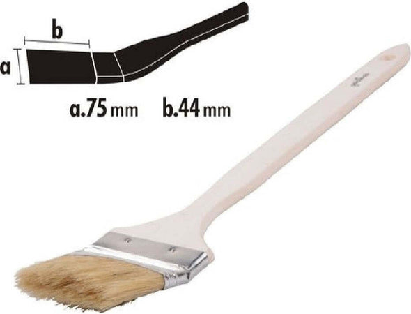 Pennello Angolare Piatta Per Pittura Radiatori Termosifone 75mm Setole 44mm 90305 Fai da te/Pitture trattamenti per pareti e utensili/Strumenti e attrezzi per verniciatura/Applicazione colore/Pennelli/Pennellesse Trade Shop italia - Napoli, Commerciovirtuoso.it
