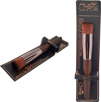 Pennello-Makeup-Brush-100%-Naturale-Zibellino-Trucco-Donna-Legno-Anti-Scivolo