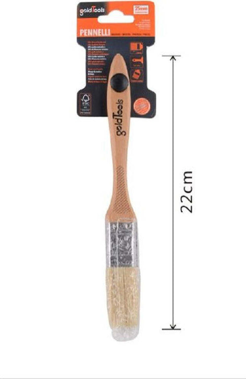 Pennello Piatto 22 Cm Con Manico In Legno Setole Morbide Pittura Vernice 90202 Casa e cucina/Hobby creativi/Pittura/Pennelli Trade Shop italia - Napoli, Commerciovirtuoso.it