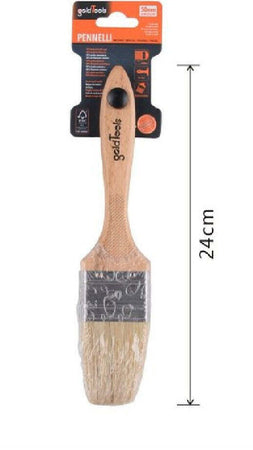 Pennello Piatto 24 Cm Manico In Legno Setole Morbide Per Pittura Vernice 90205 Giochi e giocattoli/Attività creative/Accessori per disegnare e colorare/Pennelli Trade Shop italia - Napoli, Commerciovirtuoso.it