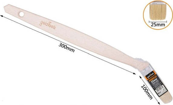 Pennello-Piatto-25-Mm-Obliquo-Manico-In-Legno-Lungo-Collo-Angolare-Pittura-90239