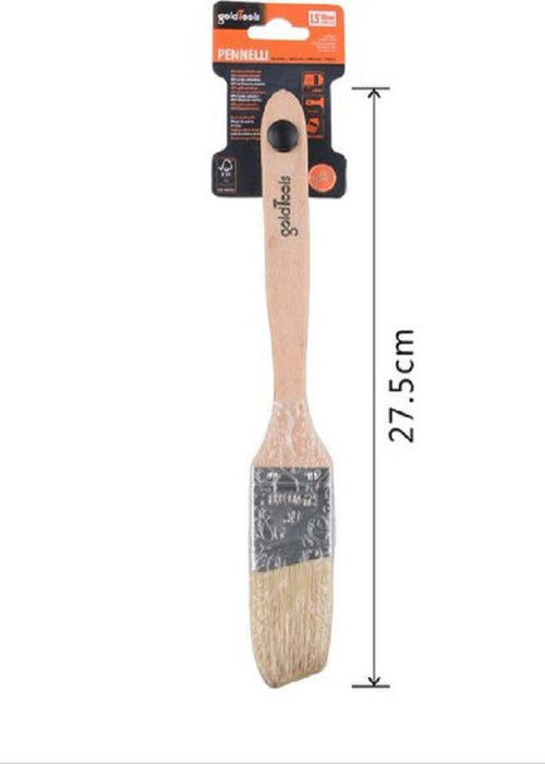 Pennello Piatto 27.5 Cm Obliquo Con Manico Legno Setole Lunghe Da Pittura 90214 Casa e cucina/Hobby creativi/Pittura/Pennelli Trade Shop italia - Napoli, Commerciovirtuoso.it