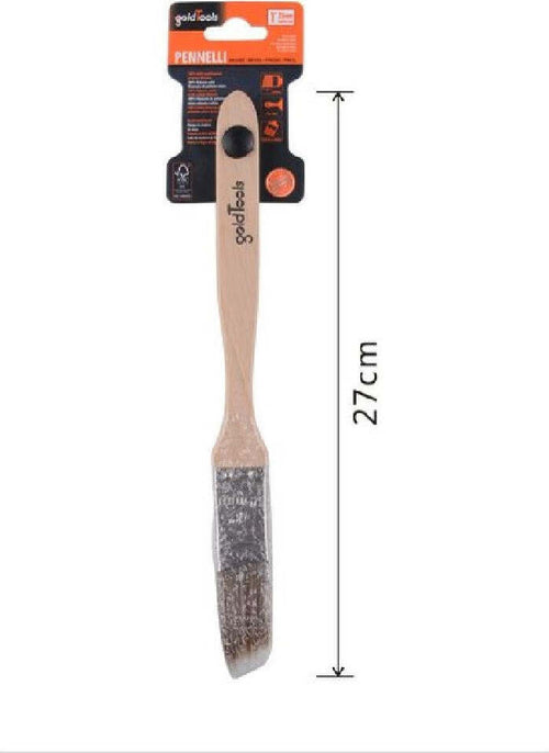 Pennello Piatto 27cm Obliquo Con Manico In Legno Setole Lunghe Da Pittura 90210 Casa e cucina/Hobby creativi/Pittura/Pennelli Trade Shop italia - Napoli, Commerciovirtuoso.it