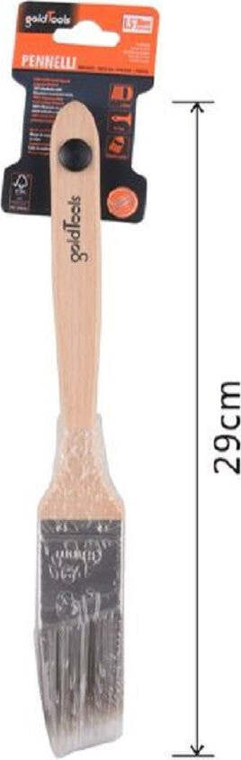 Pennello Piatto 29 Cm Obliquo Con Manico In Legno Setole Lunghe Da Pittura 90211 Casa e cucina/Hobby creativi/Pittura/Pennelli Trade Shop italia - Napoli, Commerciovirtuoso.it