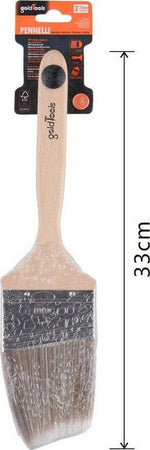 Pennello Piatto 75 Mm Pennellessa Obliquo Con Manico In Legno Per Verniciare Casa, arredamento e bricolage > Bricolage e fai da te > Pennelli e Rulli Trade Shop italia - Napoli, Commerciovirtuoso.it