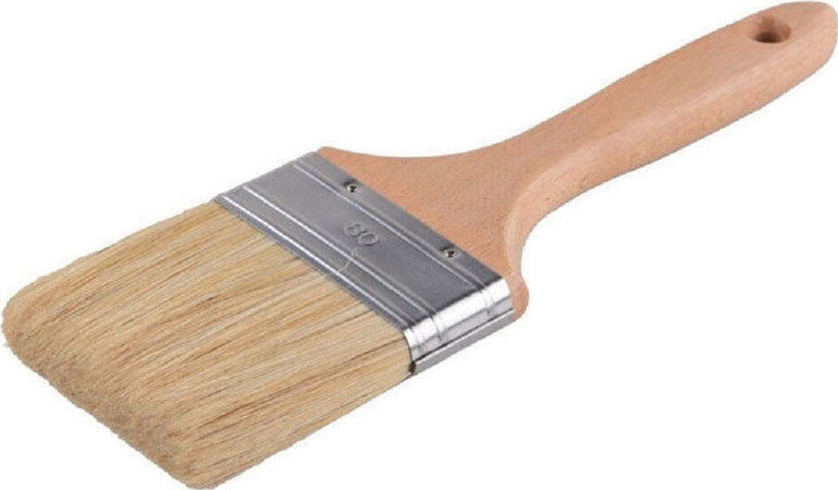 Pennello Piatto 80mm Pennellessa Manico In Legno Con Setole Lunghe Per Dipingere Fai da te/Pitture trattamenti per pareti e utensili/Strumenti e attrezzi per verniciatura/Applicazione colore/Pennelli/Pennellesse Trade Shop italia - Napoli, Commerciovirtuoso.it