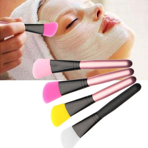 Pennello-Piatto-Silicone-Angolare-Applicare-Maschera-Viso-Spazzola-Make-Up