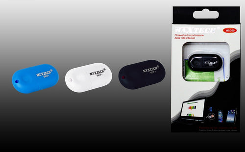 Pennetta Penna Router Condivisione Rete Internet Wifi Wireless Usb 2.0 Maxtech Wi-360 Informatica e Videogiochi > Periferiche di rete > Schede di rete e Router Trade Shop italia - Napoli, Commerciovirtuoso.it