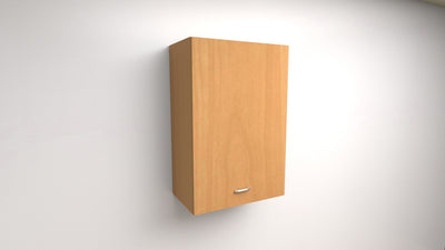 Pensile 48x60x33 Compreso di 1 Anta Spedizione A Kit Le Misure Si intendono Altezza X Larghezza X profondità in colore Faggio