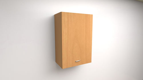 Pensile 90x45x33 Compreso di 1 Anta Spedizione A Kit Le Misure Si intendono Altezza X Larghezza X profondità in colore Faggio