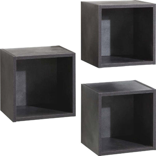 PENSILE-A-GIORNO-/-CUBO-LINEA-'VITTORIA'-cm.-28-x-35-x-h.35---cemento-Composad