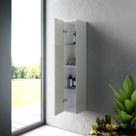 Pensile Colonna 25cm Sospesa per Bagno Casa e cucina/Bagno/Mobili da bagno/Mobiletti con lavabo Shopbagno.it - Roma, Commerciovirtuoso.it