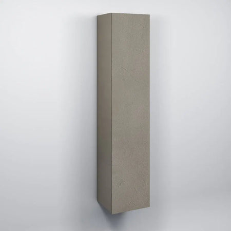 Pensile Colonna 35cm Sospesa Per Bagno Avana Effetto Pietra