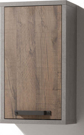 Pensile Da Bagno Industrial Rovere E Cemento Con 1 Anta H 69 Cm Casa e cucina/Bagno/Mobili da bagno/Mobiletti e armadietti/Mobili a muro Decor Space - Altamura, Commerciovirtuoso.it