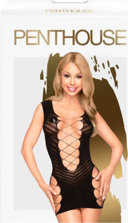 Penthouse Abitino Nero Stretch Dress Aderente Elasticizzato Corto Trasparente Succinto Aperto Tg S/L Lingerie Intimo Sexy Salute e cura della persona/Erotismo e contraccezione/Abbigliamento erotico/Donna/Abiti Kondorama - Martinsicuro, Commerciovirtuoso.it