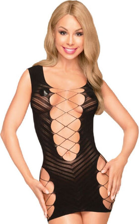 Penthouse Abitino Nero Stretch Dress Aderente Elasticizzato Corto Trasparente Succinto Aperto Tg S/L Lingerie Intimo Sexy Salute e cura della persona/Erotismo e contraccezione/Abbigliamento erotico/Donna/Abiti Kondorama - Martinsicuro, Commerciovirtuoso.it