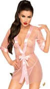 Penthouse Vestaglia Sexy Rosa Pallido Trasparente Con Nastri In Raso Lingerie Sexy Intimo Tg S/m Salute e cura della persona/Erotismo e contraccezione/Abbigliamento erotico/Donna/Vestaglie Kondorama - Martinsicuro, Commerciovirtuoso.it