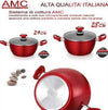 Pentola Rossa Con Coperchio Bavaria Italia Art. Amc 24 Cm Pentola Bavaria Coperchio in Vetro per Cottura Casa e cucina/Pentole padelle e pirofile/Pentole e padelle/Pentole universali L’Orchidea - Siderno, Commerciovirtuoso.it