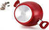 Pentola Rossa Con Coperchio Bavaria Italia Art. Amc 24 Cm Pentola Bavaria Coperchio in Vetro per Cottura Casa e cucina/Pentole padelle e pirofile/Pentole e padelle/Pentole universali L’Orchidea - Siderno, Commerciovirtuoso.it