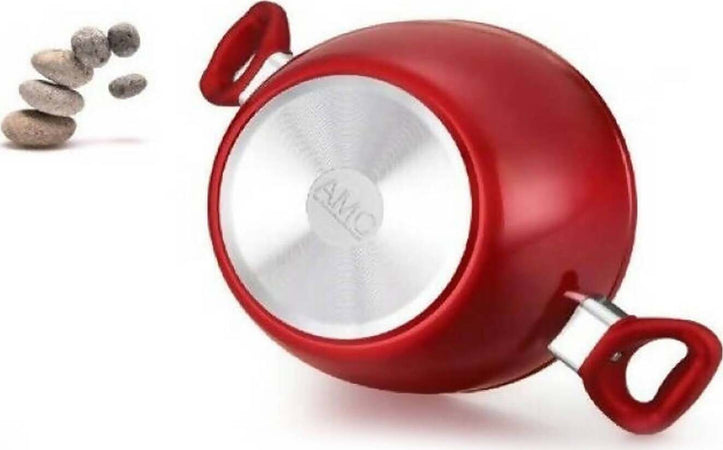 Pentola Rossa Con Coperchio Bavaria Italia Art. Amc 24 Cm Pentola Bavaria Coperchio in Vetro per Cottura Casa e cucina/Pentole padelle e pirofile/Pentole e padelle/Pentole universali L’Orchidea - Siderno, Commerciovirtuoso.it