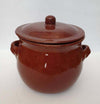 Pentola-Tegame-In-Terracotta-Bombata-Con-Manici-E-Coperchio-Da-Forno-Cottura-20