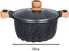 Pentola Tegame Per Zuppa Rivestito Granito Con Coperchio 20cm Antiaderente T-9481 Casa e cucina/Pentole padelle e pirofile/Pentole e padelle/Padelle universali Trade Shop italia - Napoli, Commerciovirtuoso.it