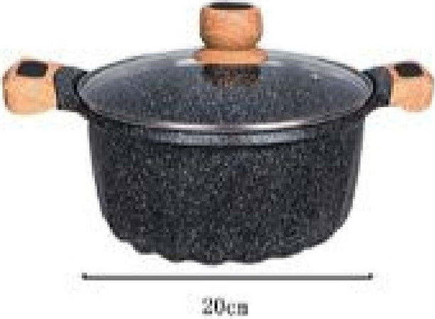 Pentola Tegame Per Zuppa Rivestito Granito Con Coperchio 20cm Antiaderente T-9481 Casa e cucina/Pentole padelle e pirofile/Pentole e padelle/Padelle universali Trade Shop italia - Napoli, Commerciovirtuoso.it