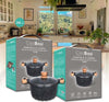 Pentola Tegame Per Zuppa Rivestito In Granito Con Coperchio Vetro 24 Cm T-9482 Casa e cucina/Pentole padelle e pirofile/Pentole e padelle/Padelle universali Trade Shop italia - Napoli, Commerciovirtuoso.it