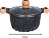 Pentola Tegame Per Zuppa Rivestito In Granito Con Coperchio Vetro 24 Cm T-9482 Casa e cucina/Pentole padelle e pirofile/Pentole e padelle/Padelle universali Trade Shop italia - Napoli, Commerciovirtuoso.it