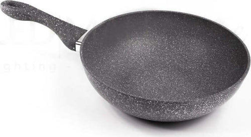 Pentola Wok Alluminio Rivestimento Effetto Pietra Bavaria Padella Wok Per Tutti I Tipi Di Cottura Casa e cucina/Pentole padelle e pirofile/Pentole e padelle/Woks Puleo Casa - Palermo, Commerciovirtuoso.it