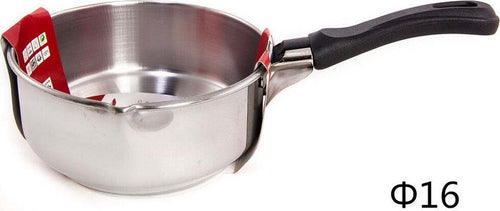 Pentolino Bollitore Latte In Acciaio Inox Diametro 16cm Manico Bachelite 106851 Casa, arredamento e bricolage > Cucina > Pentole e Padelle Trade Shop italia - Napoli, Commerciovirtuoso.it