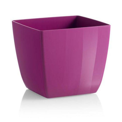 Vaso quadrato da esterno color santiago per piante e fiori