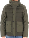Giubbotto uomo con cappuccio - People of Shibuya - colore  verde