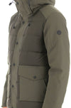 Giubbotto uomo con cappuccio - People of Shibuya - colore  verde