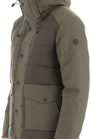 Giubbotto uomo con cappuccio - People of Shibuya - colore  verde