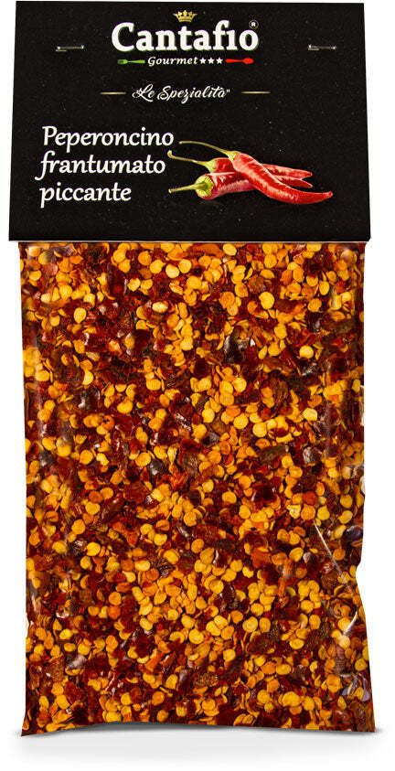 Peperoncino frantumato piccante a scaglie 100g.