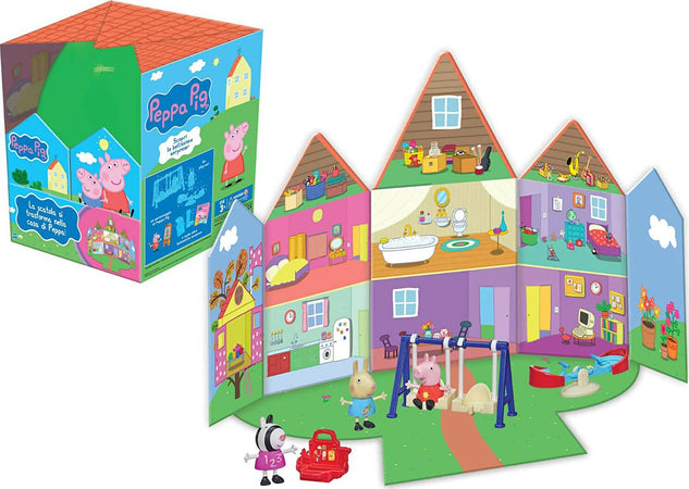 Peppa Pig Hasbro Sorpresovo 2023 - Uovo Di Pasqua Con Sorprese E Scatola Che Si Trasforma Nella Casa Di Peppa Giochi e giocattoli/Articoli da regalo e scherzetti/Uova di Pasqua giocattolo Cartoleria Deja Vu - Crotone, Commerciovirtuoso.it