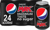 Pepsi Max Zero Zucchero Lattina 33 Cl MultiPack Lattine Pepsi Senza Zucchero Alimentari e cura della casa/Caffè tè e bevande/Bevande gassate/Cola Non solo alimenti - Albano Laziale, Commerciovirtuoso.it