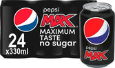 Pepsi Max Zero Zucchero Lattina 33 Cl MultiPack Lattine Pepsi Senza Zucchero Alimentari e cura della casa/Caffè tè e bevande/Bevande gassate/Cola Non solo alimenti - Albano Laziale, Commerciovirtuoso.it