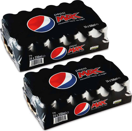 Pepsi Max Zero Zucchero Lattina 33 Cl MultiPack Lattine Pepsi Senza Zucchero Alimentari e cura della casa/Caffè tè e bevande/Bevande gassate/Cola Non solo alimenti - Albano Laziale, Commerciovirtuoso.it