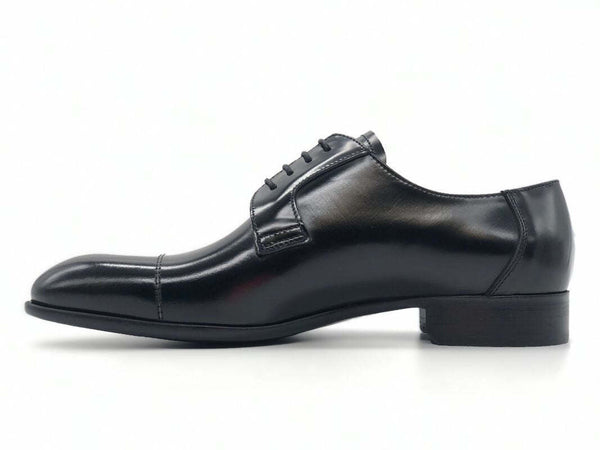PEREZ Scarpa classica uomo Vitello abrasivato nero