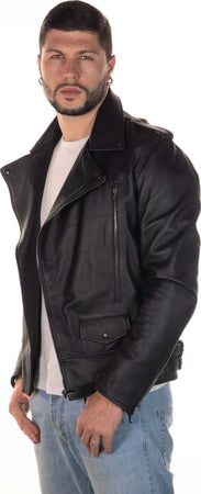 Perfect---Chiodo-Uomo-Nero-in-vera-pelle