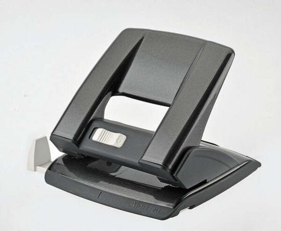 Perforatore - passo 8 cm - massimo 20 fogli - 2 fori - nero - Kartia Cancelleria e prodotti per ufficio/Archivio ufficio e accessori per scrivania/Spillatrici e perforatrici/Perforatrici Eurocartuccia - Pavullo, Commerciovirtuoso.it