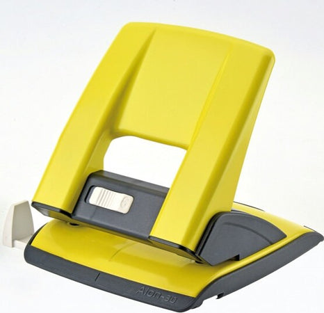Perforatore - passo 8 cm - massimo 30 fogli - 2 fori - giallo - Kartia Cancelleria e prodotti per ufficio/Archivio ufficio e accessori per scrivania/Spillatrici e perforatrici/Perforatrici Eurocartuccia - Pavullo, Commerciovirtuoso.it