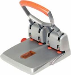 Perforatore HDC150 - massimo 150 fogli - 4 fori - passo 8 cm - grigio-arancio - Rapid Cancelleria e prodotti per ufficio/Archivio ufficio e accessori per scrivania/Spillatrici e perforatrici/Perforatrici Eurocartuccia - Pavullo, Commerciovirtuoso.it