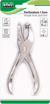 Perforatrice fogli 1 foro Lebez cromo Cancelleria e prodotti per ufficio/Archivio ufficio e accessori per scrivania/Spillatrici e perforatrici/Perforatrici Scontolo.net - Potenza, Commerciovirtuoso.it