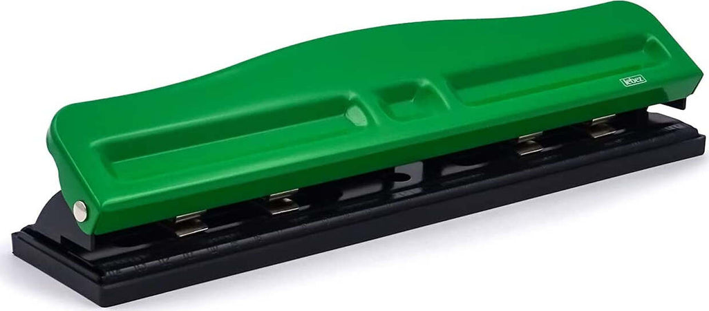 Perforatrice fogli Lebez verde e nero 840 Cancelleria e prodotti per ufficio/Archivio ufficio e accessori per scrivania/Spillatrici e perforatrici/Spillatrici elettriche e a batteria Scontolo.net - Potenza, Commerciovirtuoso.it