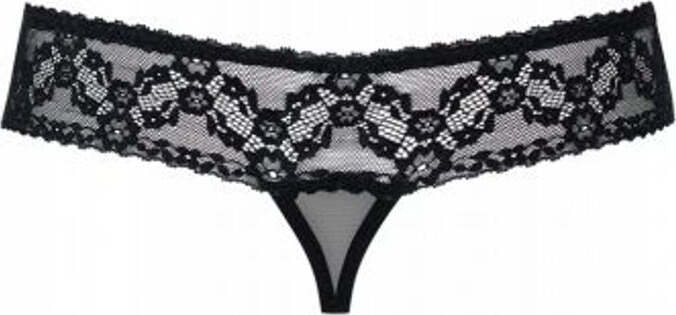 Perizoma in Pizzo Nero Sensuale Obsessive Crotchless Thong S/M Perizoma Nero Salute e cura della persona/Erotismo e contraccezione/Abbigliamento erotico/Donna/Slip e perizomi Kondorama - Martinsicuro, Commerciovirtuoso.it